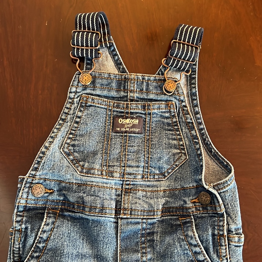 Oshkosh girl denim overalls